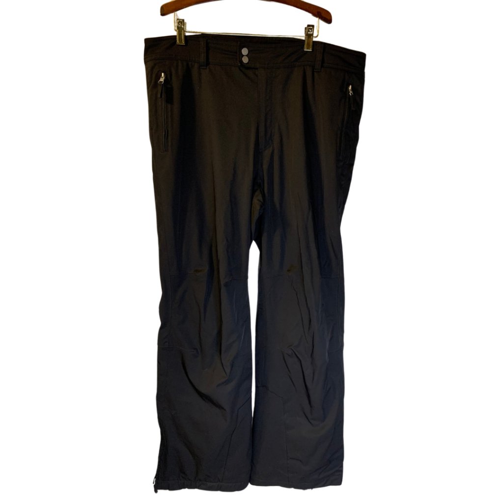 Bogner Fire + Ice Insulated Ski Pants Men's Size 40 Us Black Gaiters Ankle Zips